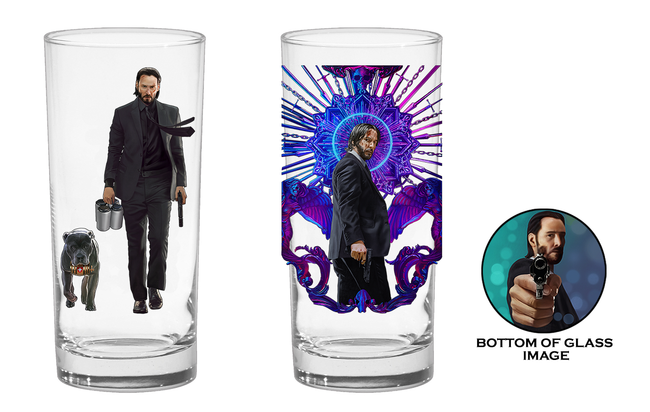 John Wick - Beer Glass - PRESALE - ships late october