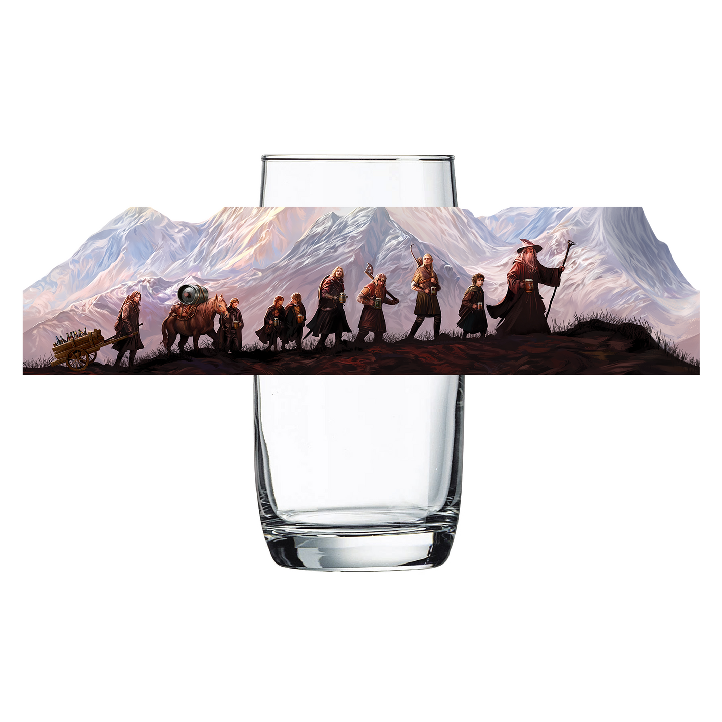 LOTR - Beer / Whiskey Glass