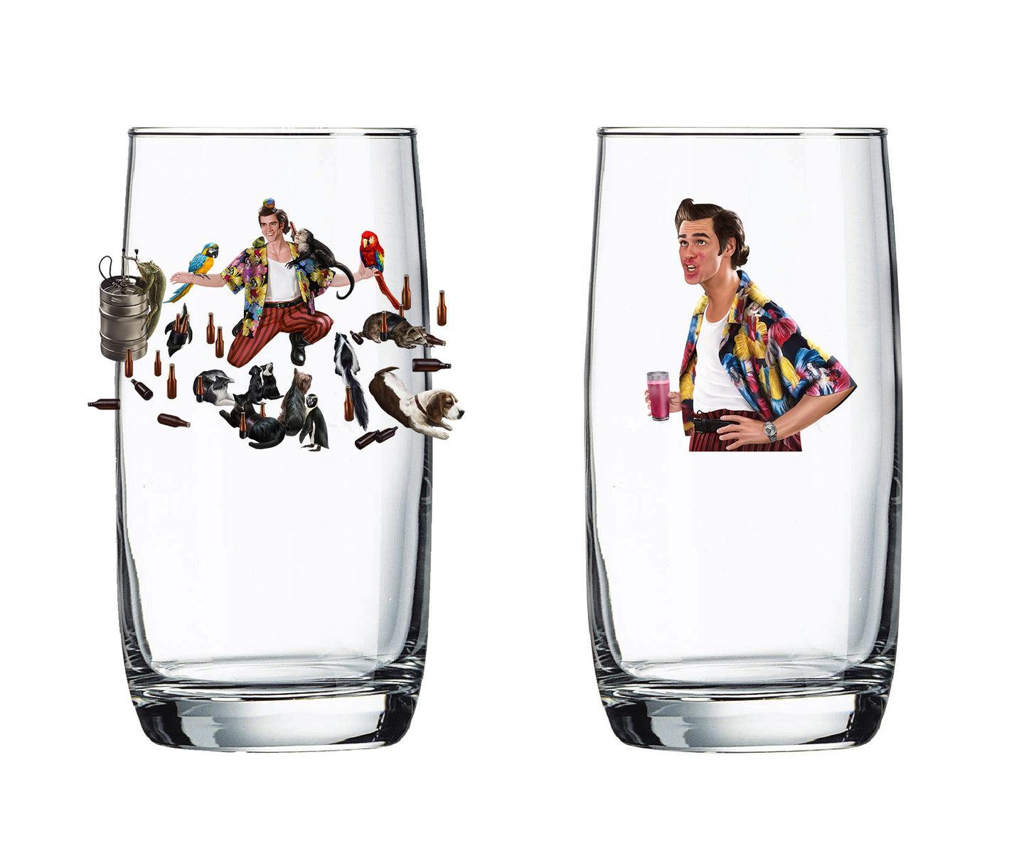 Alrighty Then - PREORDER - Ace Ventura Beer Glass (ships end of March)