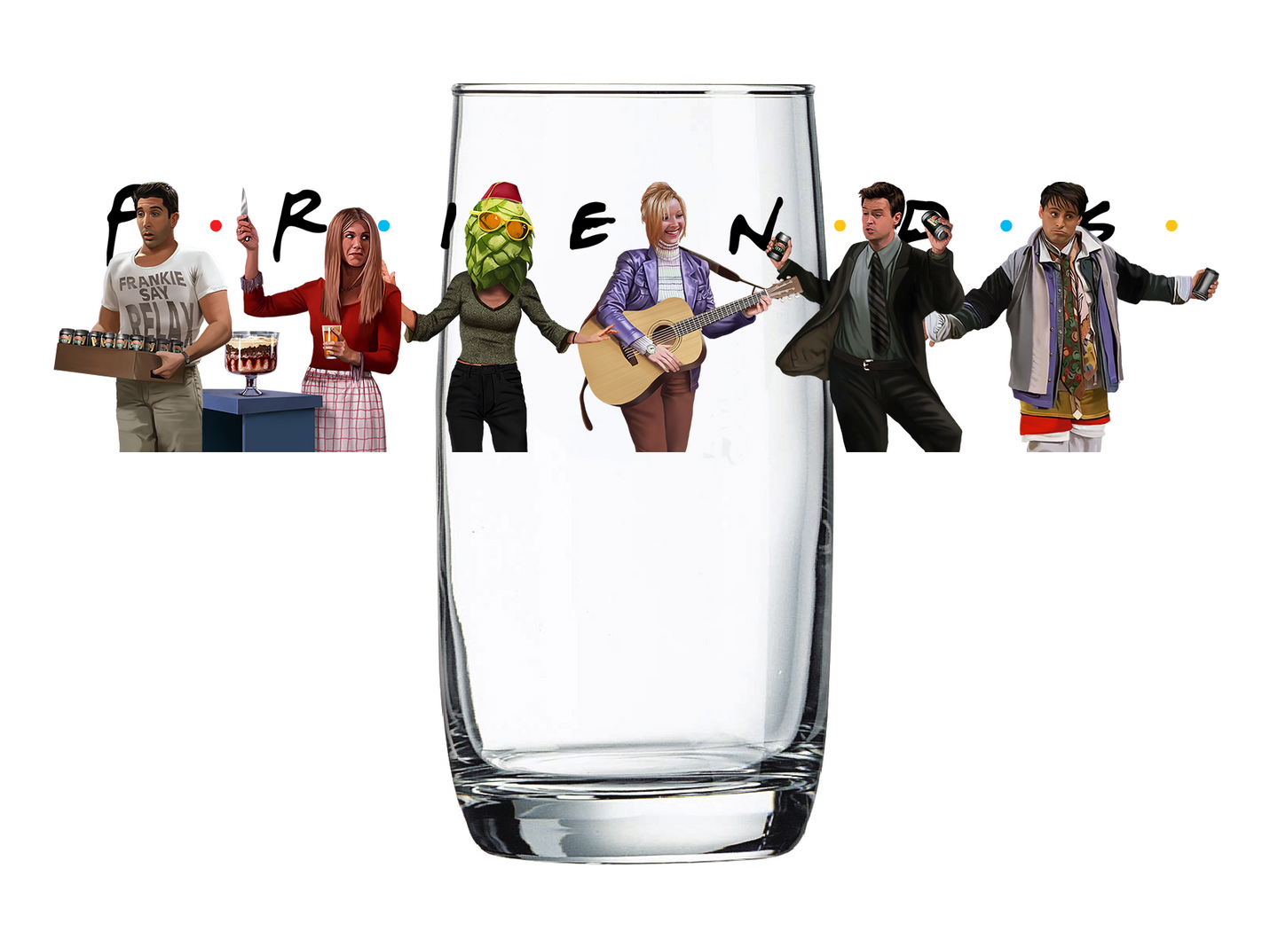 Friends- PREORDER - Beer Glass (ships end of May)