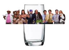 Load image into Gallery viewer, Dunder Mifflin- Beer / Whiskey Glass - The Office - PREORDER
