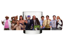Load image into Gallery viewer, Dunder Mifflin- Beer / Whiskey Glass - The Office - PREORDER
