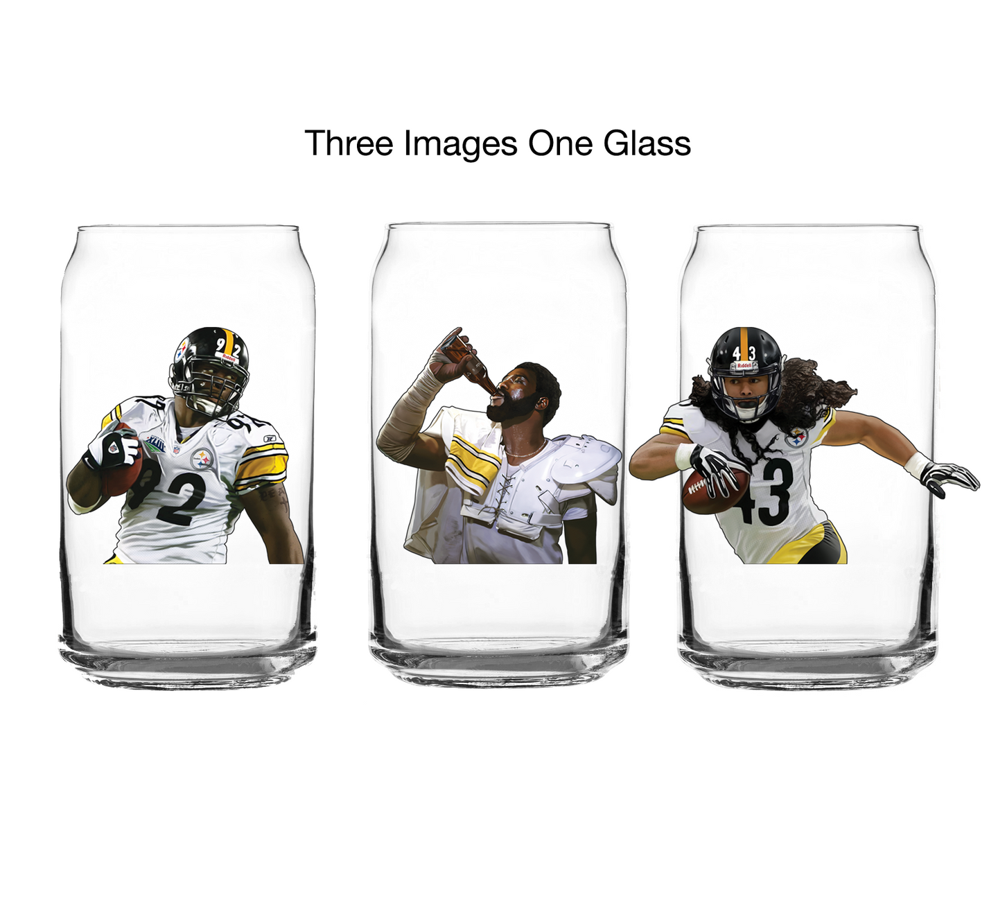 Steelers - Football Beer Glass