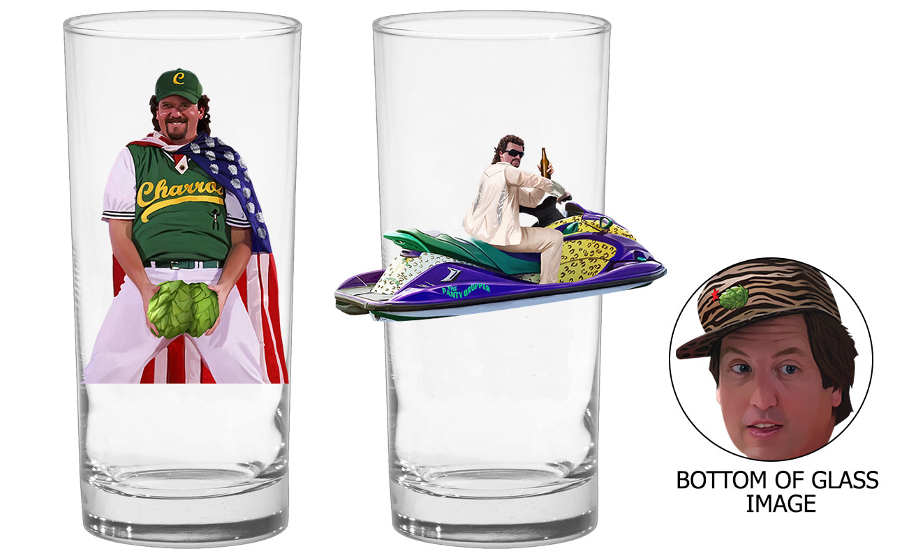 La Flama Blanca - PREORDER - Eastbound and Down Beer Glass