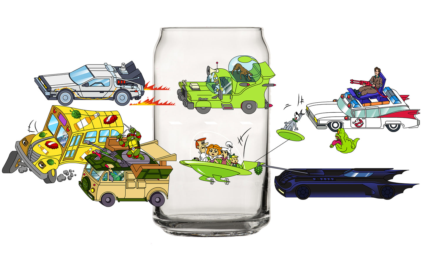 Hoptona 500 v2 - Cartoon Glass