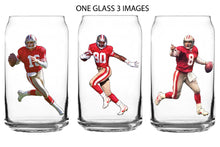 Load image into Gallery viewer, Gold Rush - IN HAND - Football Beer Glass (Blemishes)

