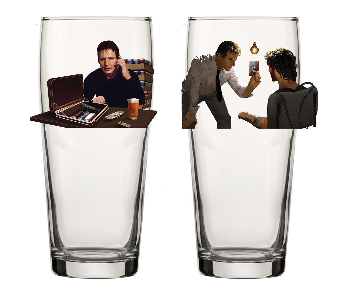 Taken - Beer Glass