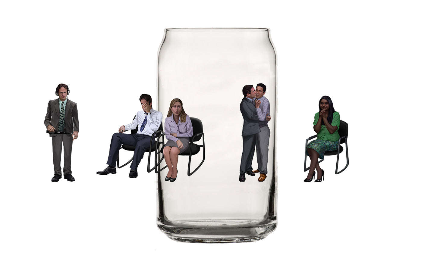 Witch Hunt - The Office Glass